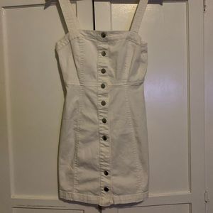 Forever 21 White Romper Dress